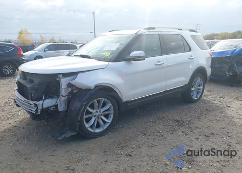 2011 Ford Explorer Limited из США, поврежденный, VIN 1FMHK8F87BGA32216